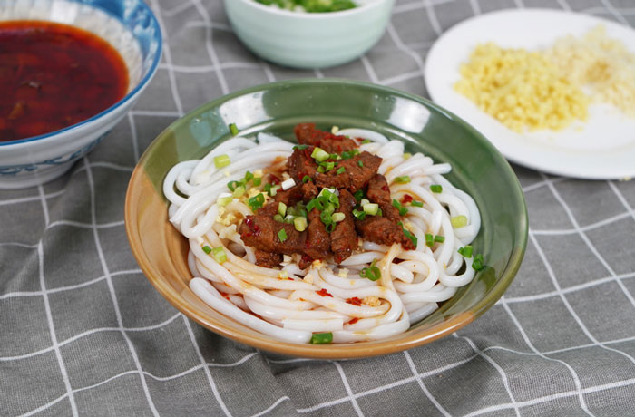 熊口管理区肉臊子粉培训