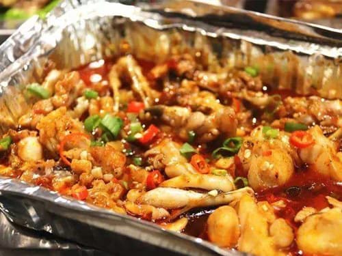 熊口管理区锡纸牛蛙