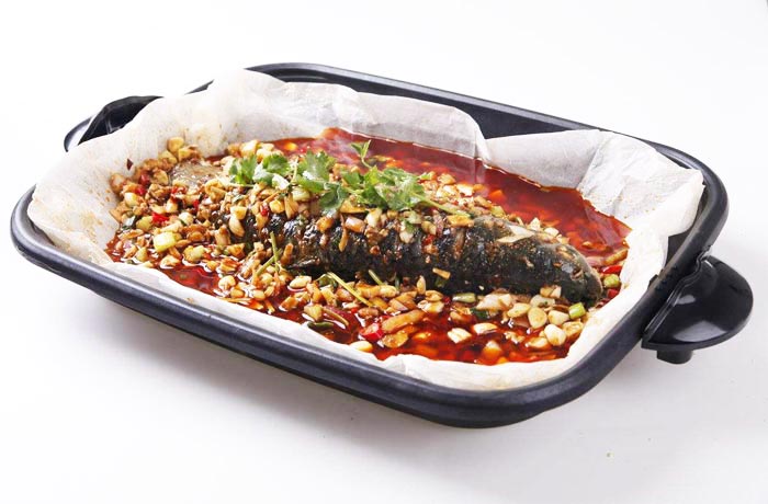 熊口管理区纸包鱼培训